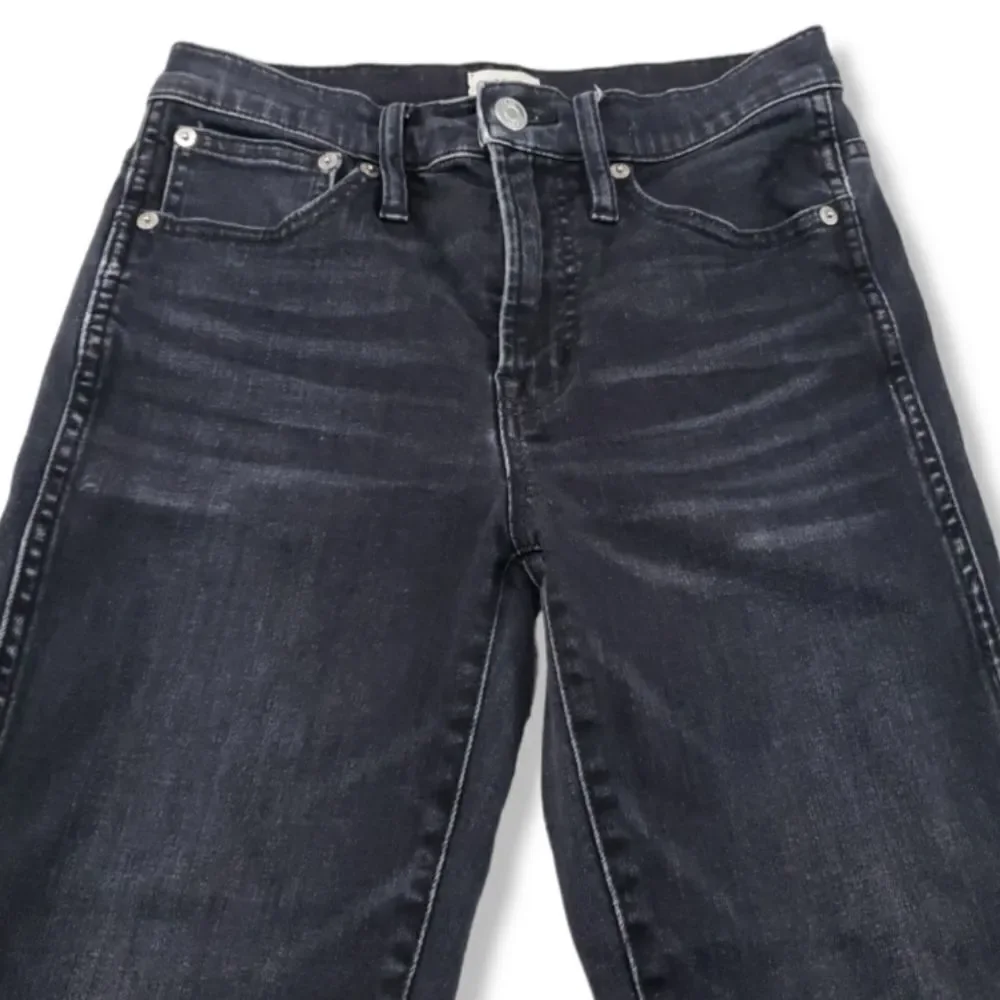 J.Crew Jeans Size 25 Women's J.Crew Denim Vintage Straight Jeans Stretch Raw Hem